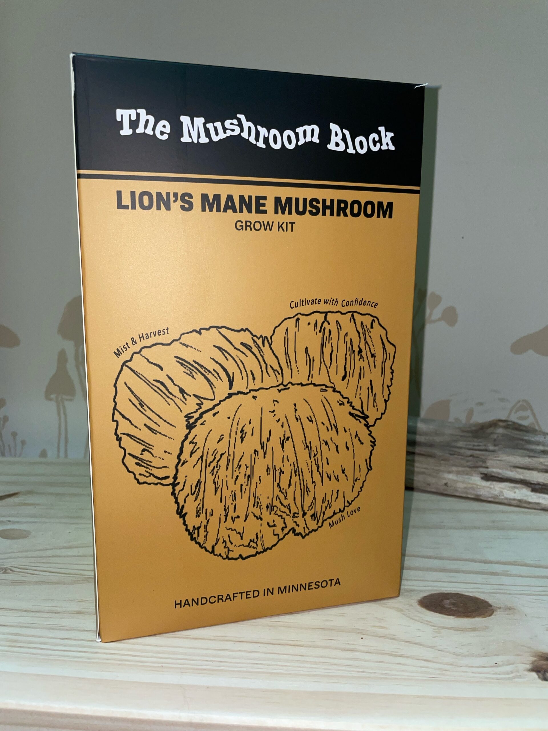 The Mushroom Block Grow Kits (Lions Maine)