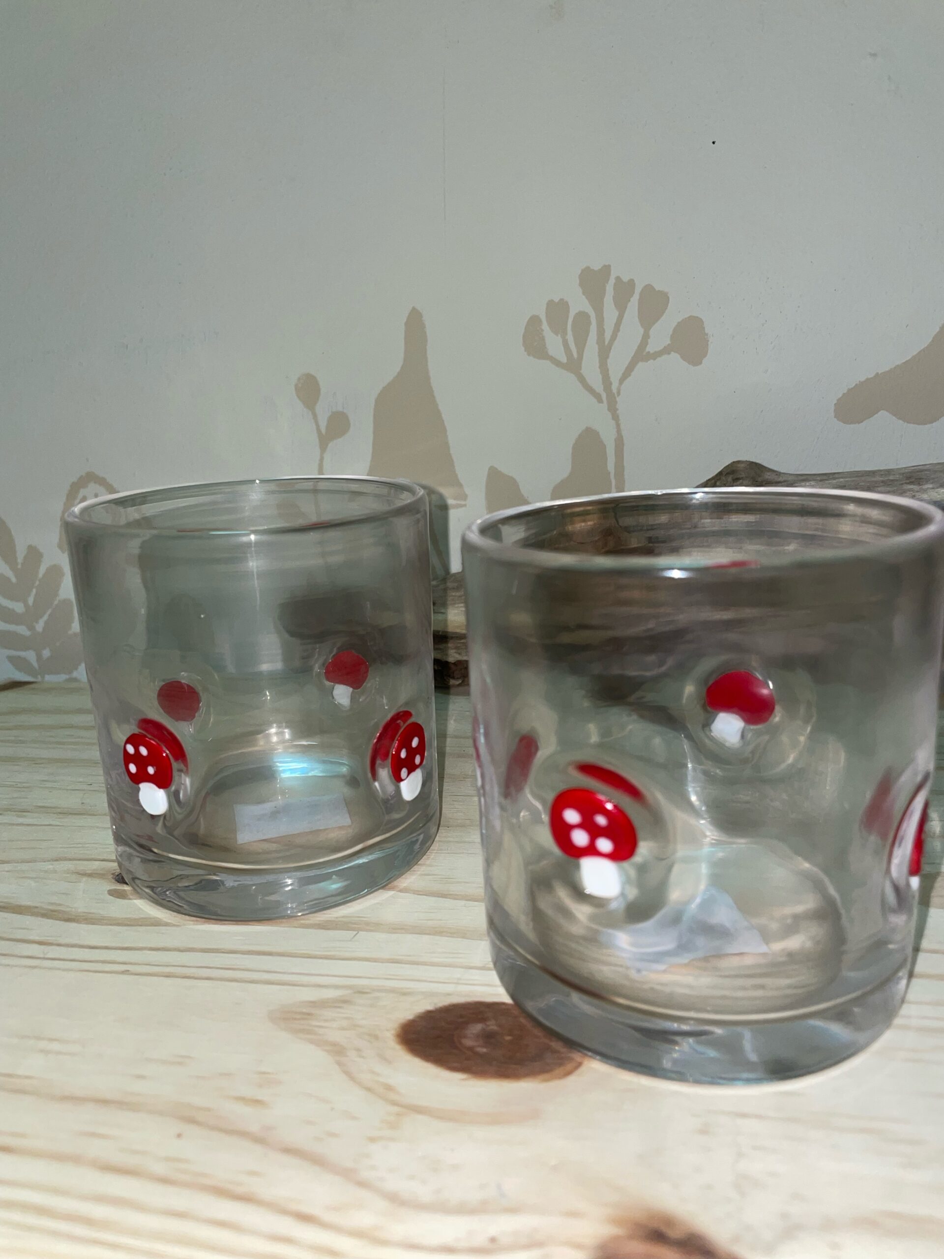 Mushroom Glassware Set